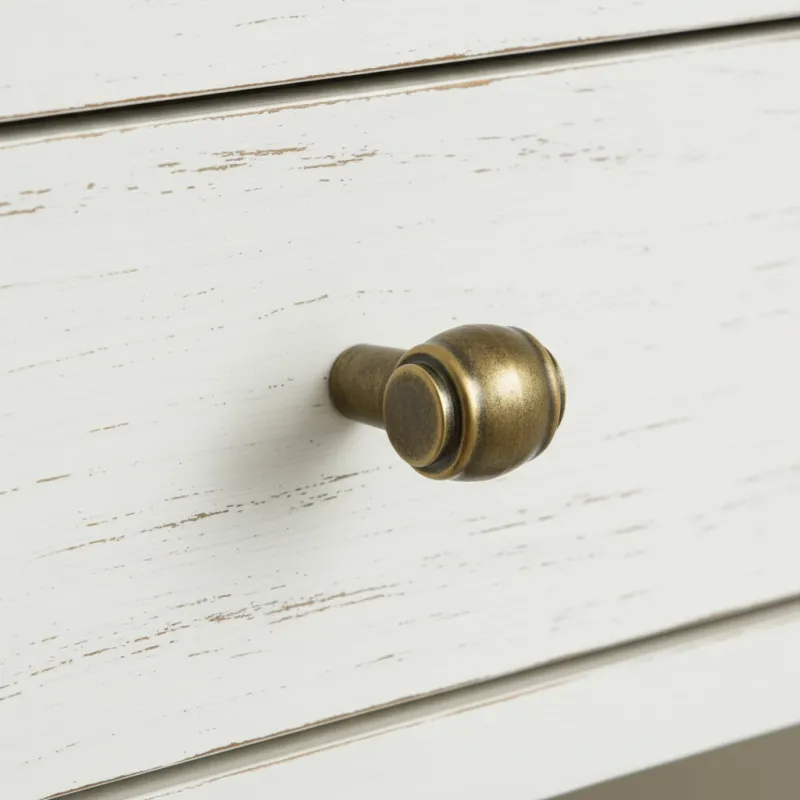 Bouton RUSTICALE / Aspect vieux laiton