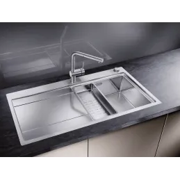 Évier en acier inoxydable Blanco DIVON II 5 S-IF