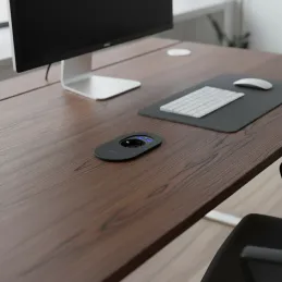 Prise électrique ORBIT 1x 230V + 2x USB A-C / Noir mat