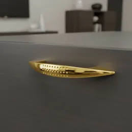 Poignée TYLLAU / Doré brillant