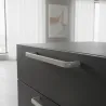 Chrome mat brossé