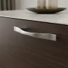 Chrome mat brossé
