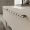 Chrome mat brossé