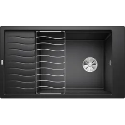 Évier en grès Blanco ELON XL 8 S avec égouttoir / Anthracite