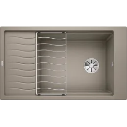 Évier en grès Blanco ELON XL 8 S avec grille / Tartufo