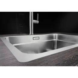 Évier en acier inoxydable Blanco ETAGON 500-IF/A / avec rails coulissants