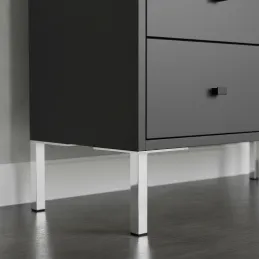 Pied de meuble GILIAN / Chrome brillant
