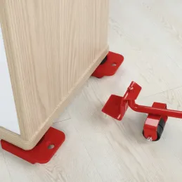 Kit de déplacement pour meubles et appareils électroménagers / Rouge