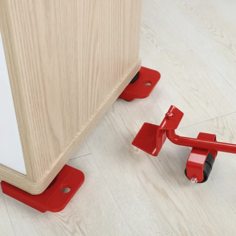 Kit de déplacement pour meubles et appareils électroménagers / Rouge