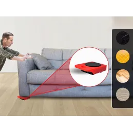 Kit de déplacement pour meubles et appareils électroménagers / Rouge