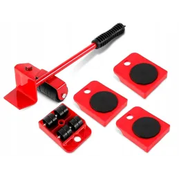 Kit de déplacement pour meubles et appareils électroménagers / Rouge