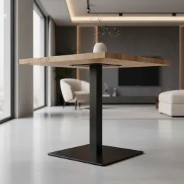 Pied de table URBAN / Noir mat