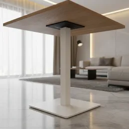 Pied de table URBAN / Blanc mat