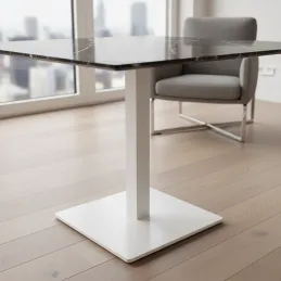 Pied de table URBAN / Blanc mat