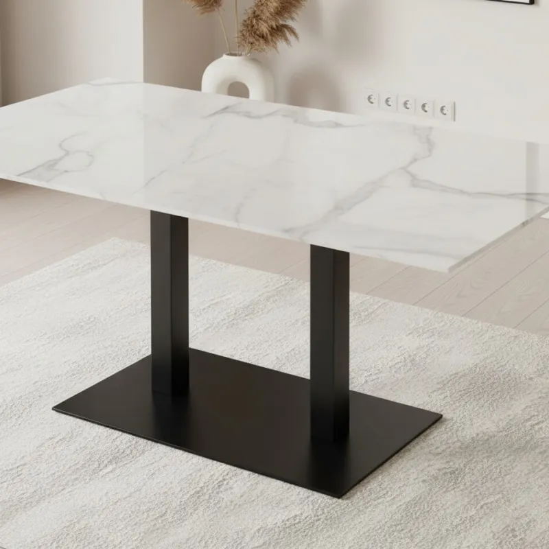 Piètement de table URBAN DUO / Noir mat