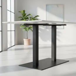 Piètement de table URBAN DUO / Noir mat