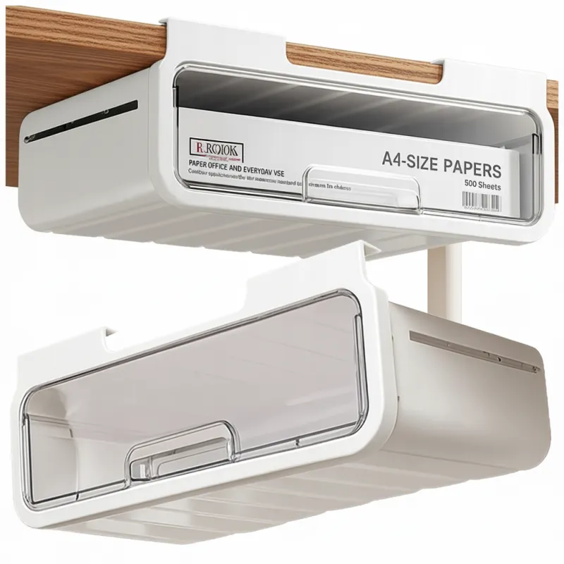 Tiroir sous bureau MAXINA / Blanc