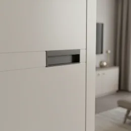 Poignée à encastrer TALIA / Anthracite mat satiné
