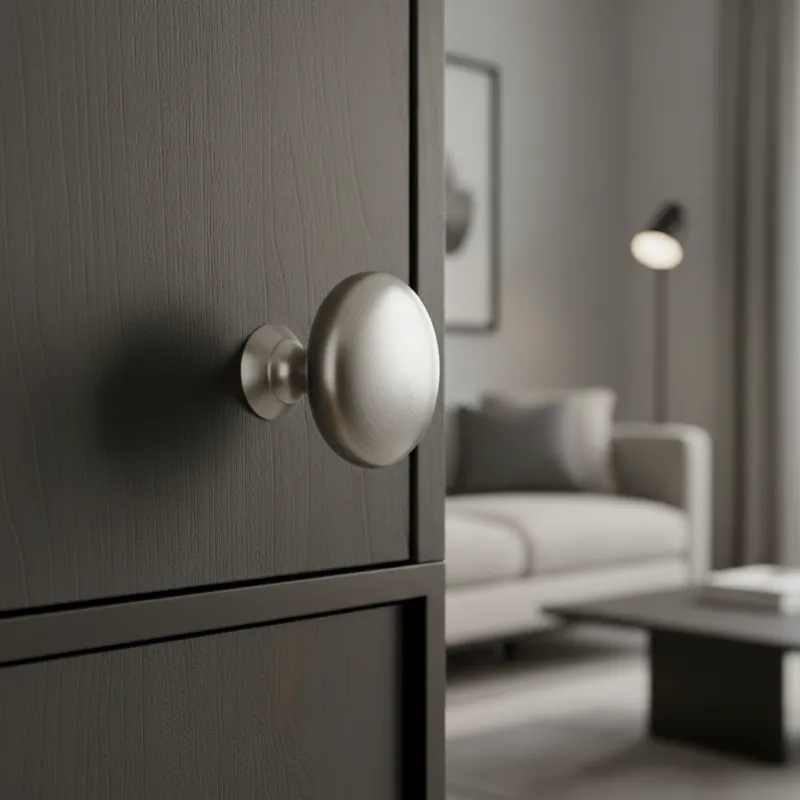 Bouton de meuble BEA / Nickel mat