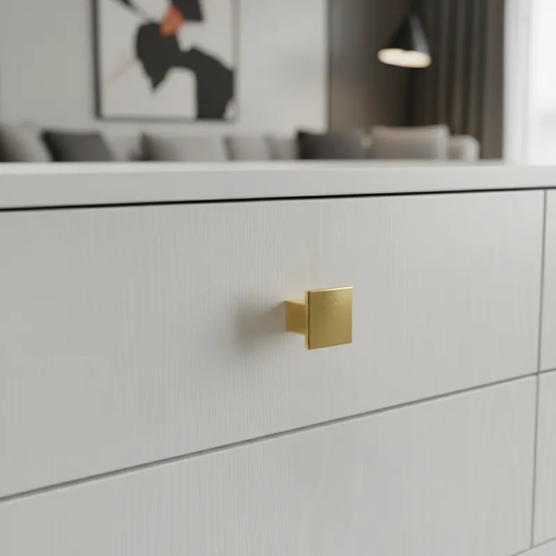Bouton de meuble AXON / Or mat