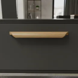Poignée en bois BOLZANO / Chêne verni