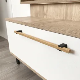 Poignée en bois ALVEA / Chêne verni