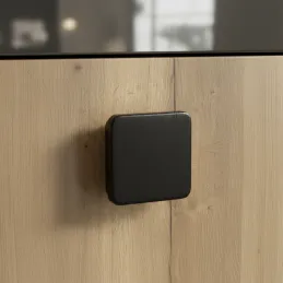 Poignée de meuble en bois XANDER / Noir