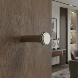 Portemanteau NURIA / Nickel brossé