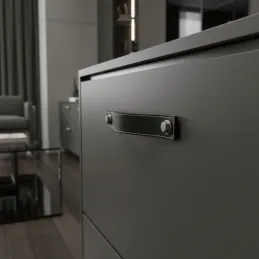 Poignée SAMSONITE / Cuir noir