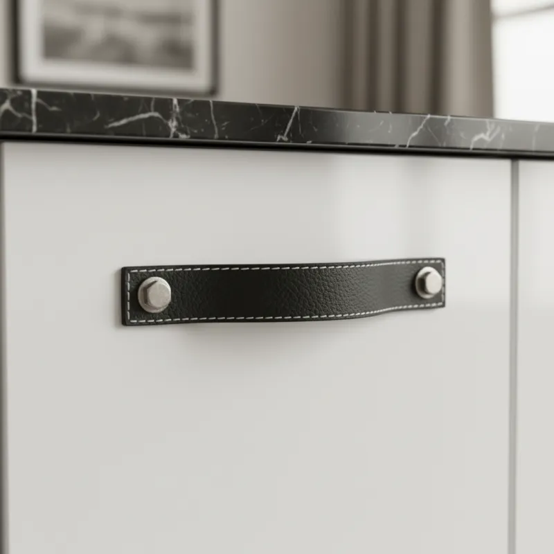 Poignée SAMSONITE / Cuir noir