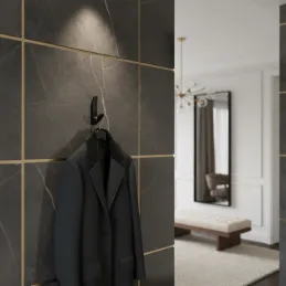 Porte-manteau KOS Mini / Noir mat