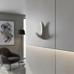 Patère KOS Mini / Chrome brillant
