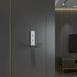 Porte-manteau LEILA / nickel brossé