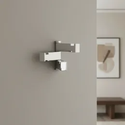 Porte-manteau pivotant LENOS / Chrome brillant