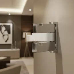 Porte-manteau pivotant LENOS / Chrome brillant