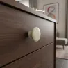 Porcelaine craquelée crème