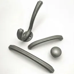 Bouton de meuble ARLES / Argent vieilli