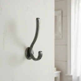Porte-manteau ARLES / Argent vieilli