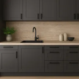 Crédence pour plan de travail EGGER Travertin Tivoli beige / F292