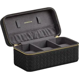 Étui de voyage pour montres BUGATI TRAVEL / Noir et or