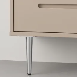 Pied de meuble GLOBAL / Chrome brillant