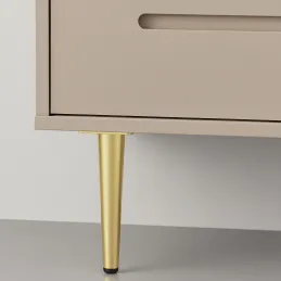Pied de meuble GLOBAL / Doré mat mat