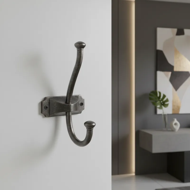 Porte-manteau PORTO / Vieil argent
