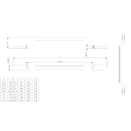 Poignée ELIDA / Inox