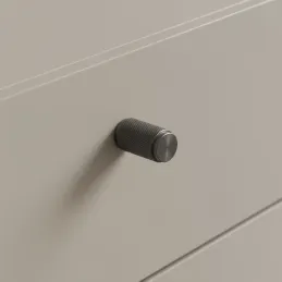 Poignée bouton LAYLA / Graphite noir