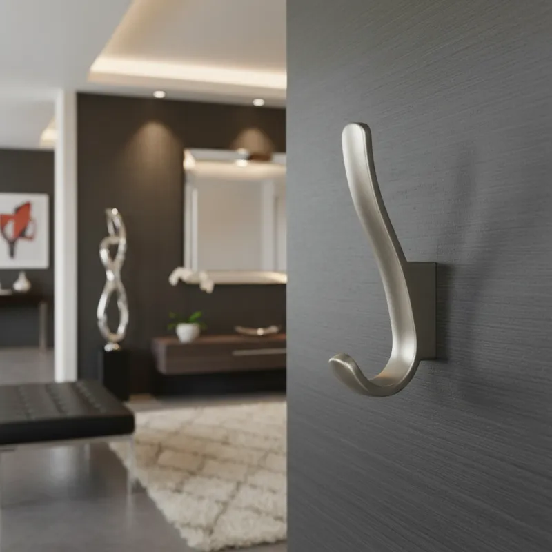 Patère RIX / nickel mat