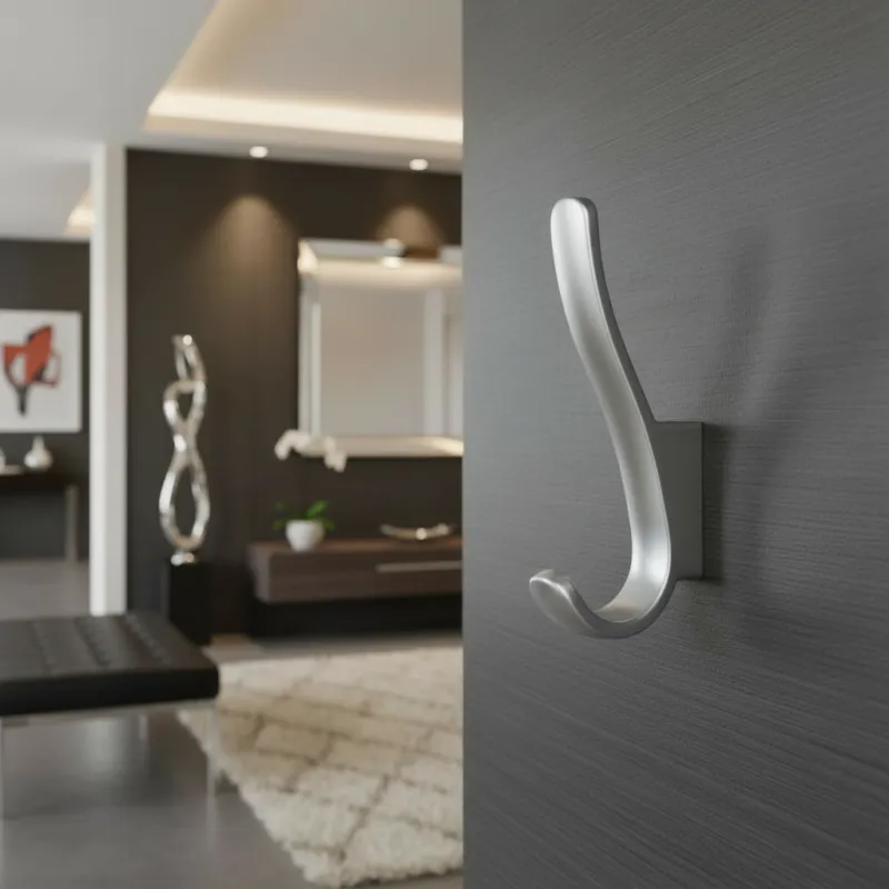 Cintre RIX / Chrome mat‑satiné