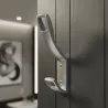 Chrome mat brossé
