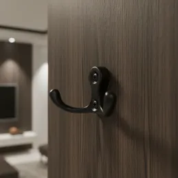 Patère MIKEL S / Noir mat