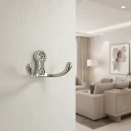 Porte-manteau MIKEL S / Chrome brillant